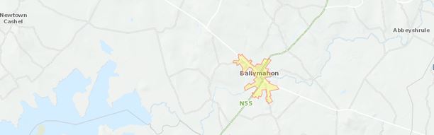 Ballymahon Map